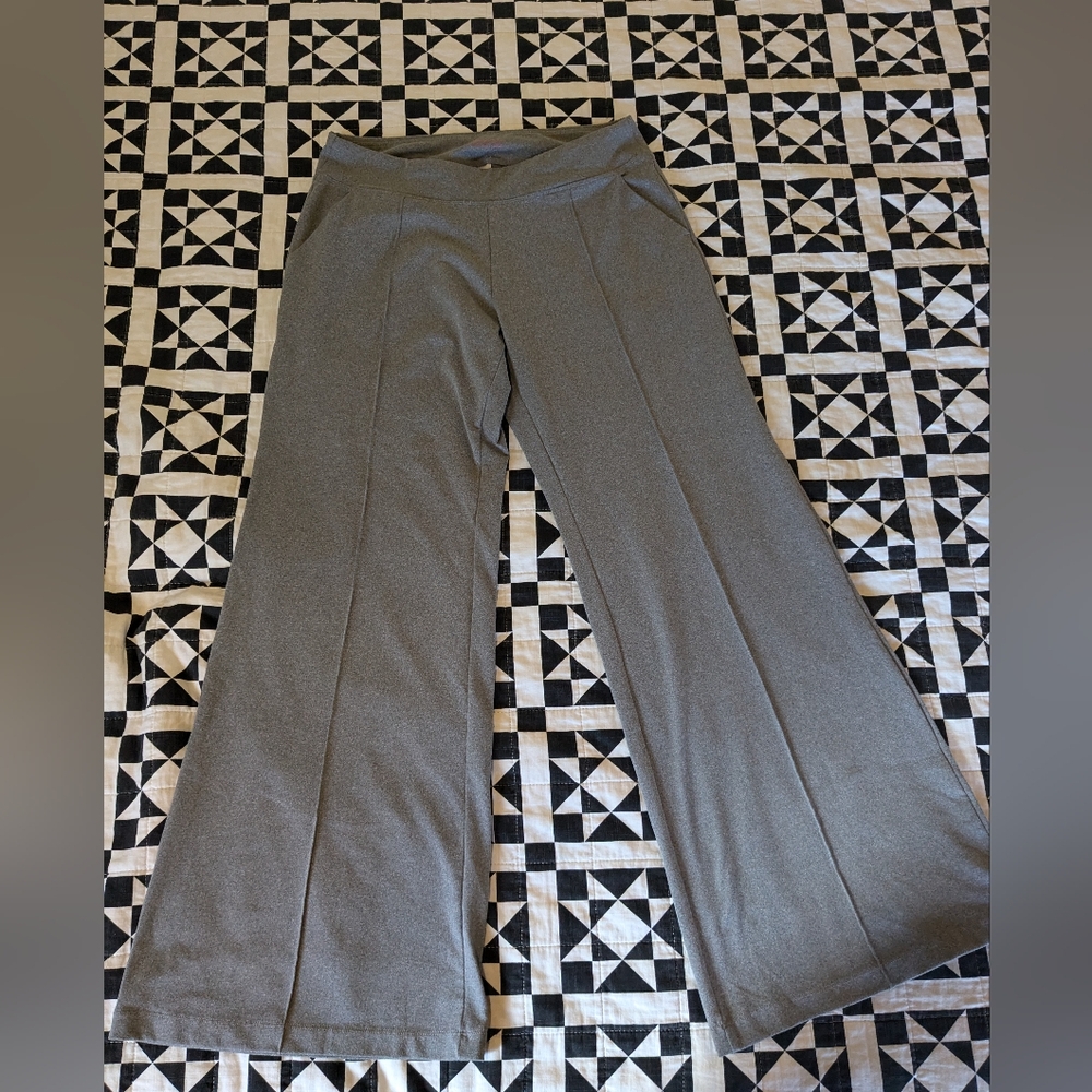 Kira grace seam front wide leg yoga work pants